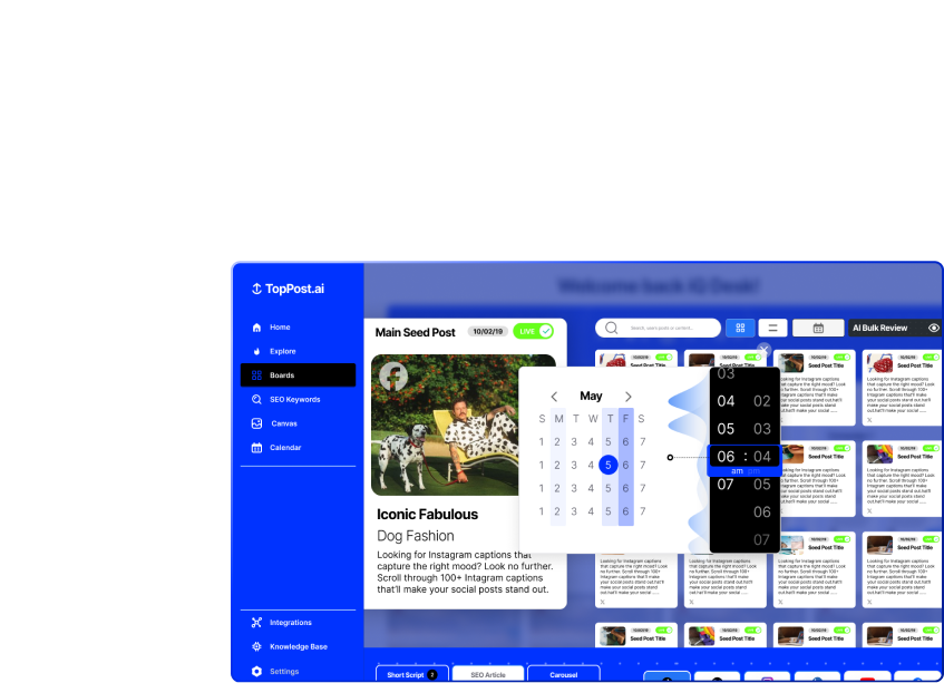 AI Assisted Marketing background